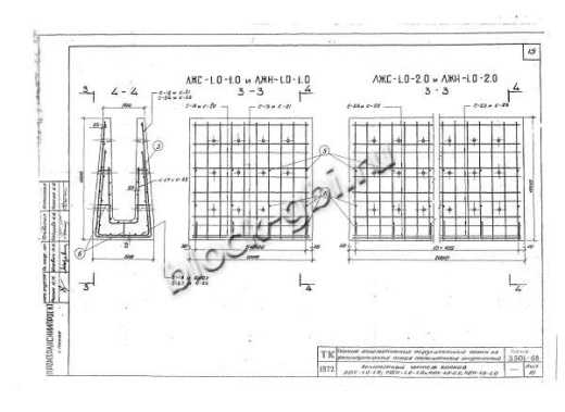 Лоток междушпальный ЛЖН-1.0-1.0 Лоток междушпальный ЛЖН-1.0-1.0