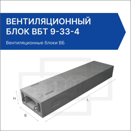 Вентиляционный блок ВБТ 9-33-4