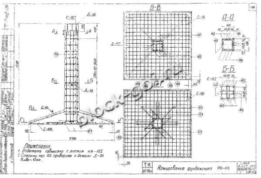 Фундамент ФПБ6-4