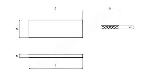 Плита перекрытия НВ 58-18-12 Плита перекрытия НВ 58-18-12