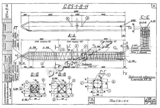 Свая С 25-1-8-Н