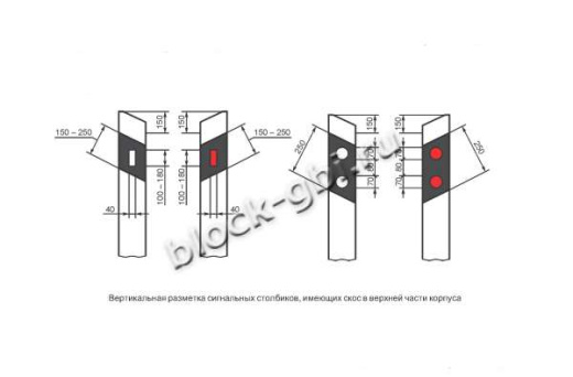 Столбик сигнальный С-1