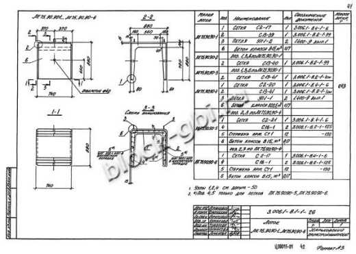 Лоток ЛК 75.90.90-4