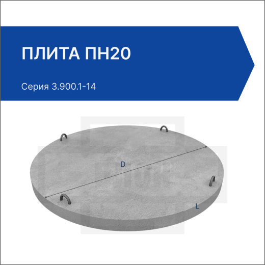 Плита ПН 20