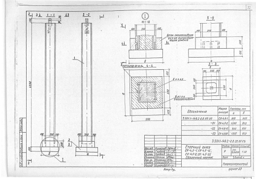 Стойка анкера СА-4,5-2С