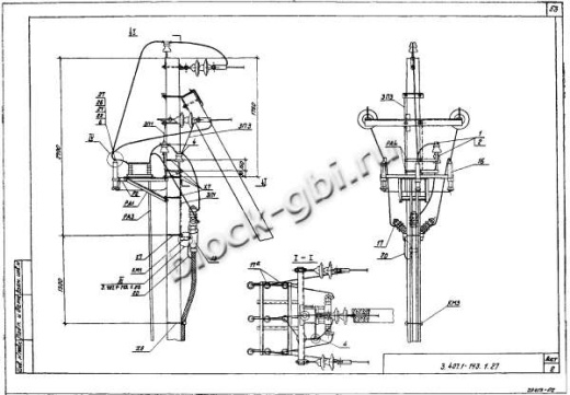 Анкерная концевая опора А10-1 Анкерная концевая опора А10-1