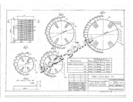 Рабочая камера колодца РКВГ15