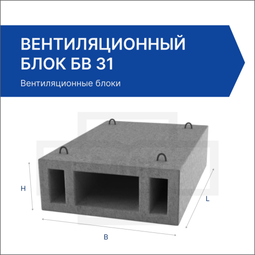 Вентиляционный блок БВ 31
