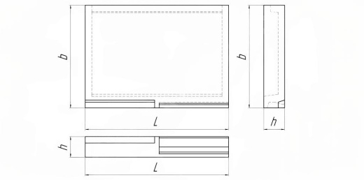 Лестничная площадка 2ЛП 22.15-4-к