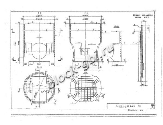 Рабочая камера колодца РКФК20