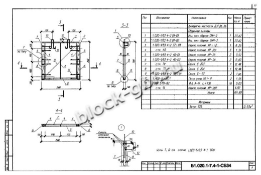Диафрагма жесткости ДЛ 26.26 Диафрагма жесткости ДЛ 26.26
