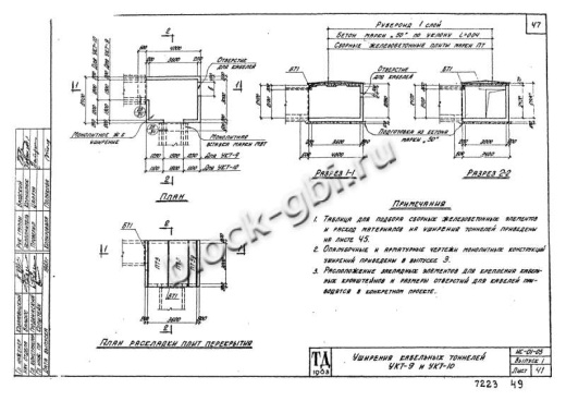 Балка тоннелей БТ 4