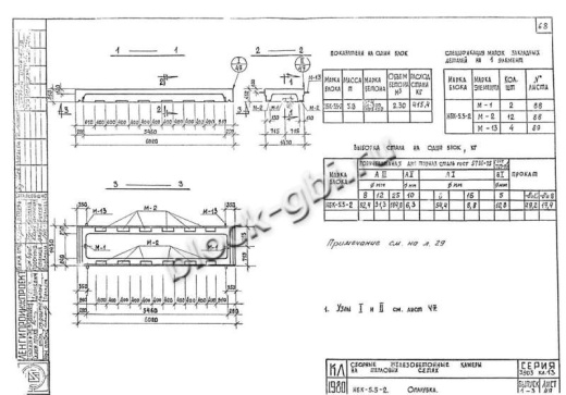 Нижний блок камеры тепловой НБК 5.5-2 Нижний блок камеры тепловой НБК 5.5-2