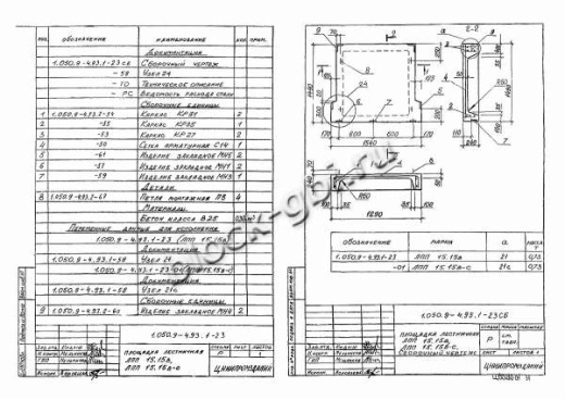 Лестничная площадка ЛПП 15.15в-с