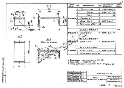 Лоток ЛК 75.150.60-6