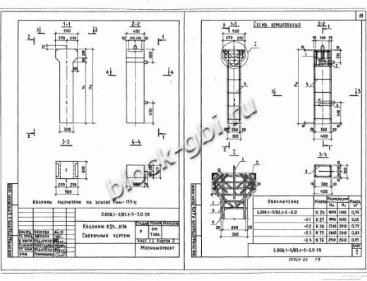 Колонна коллекторов К-33