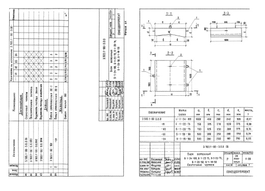 Блок бетонный Б 1-22-75