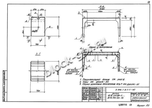 Лоток ЛК 75.210.120-5